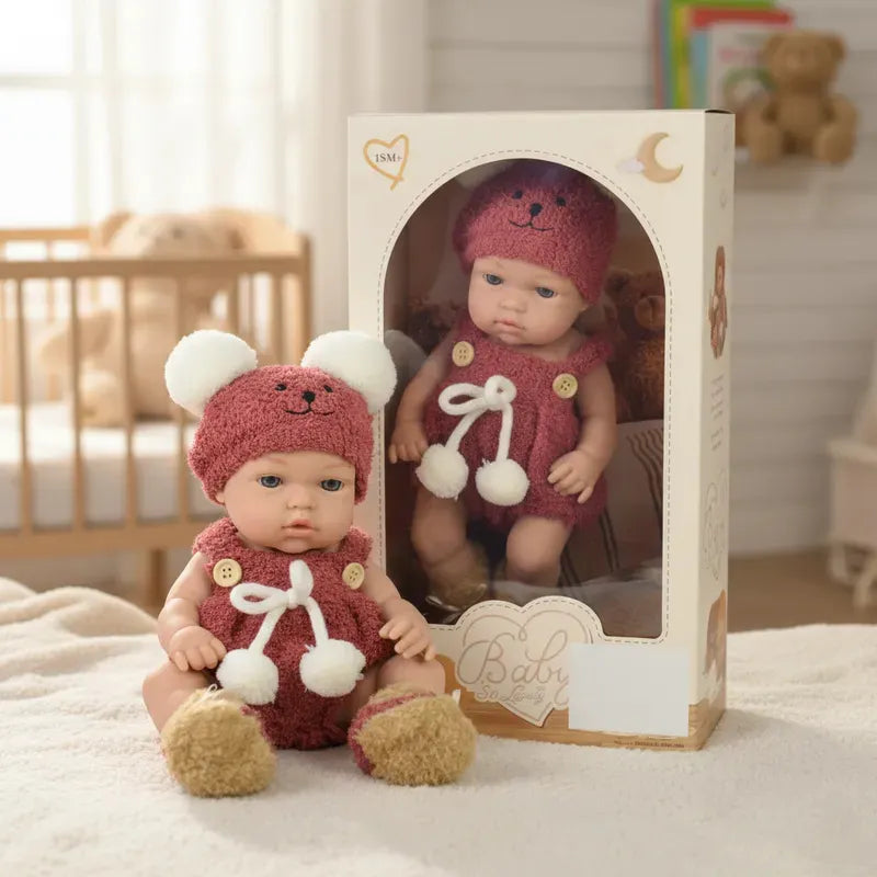 Bebé de Goma 30 cm. Rosa