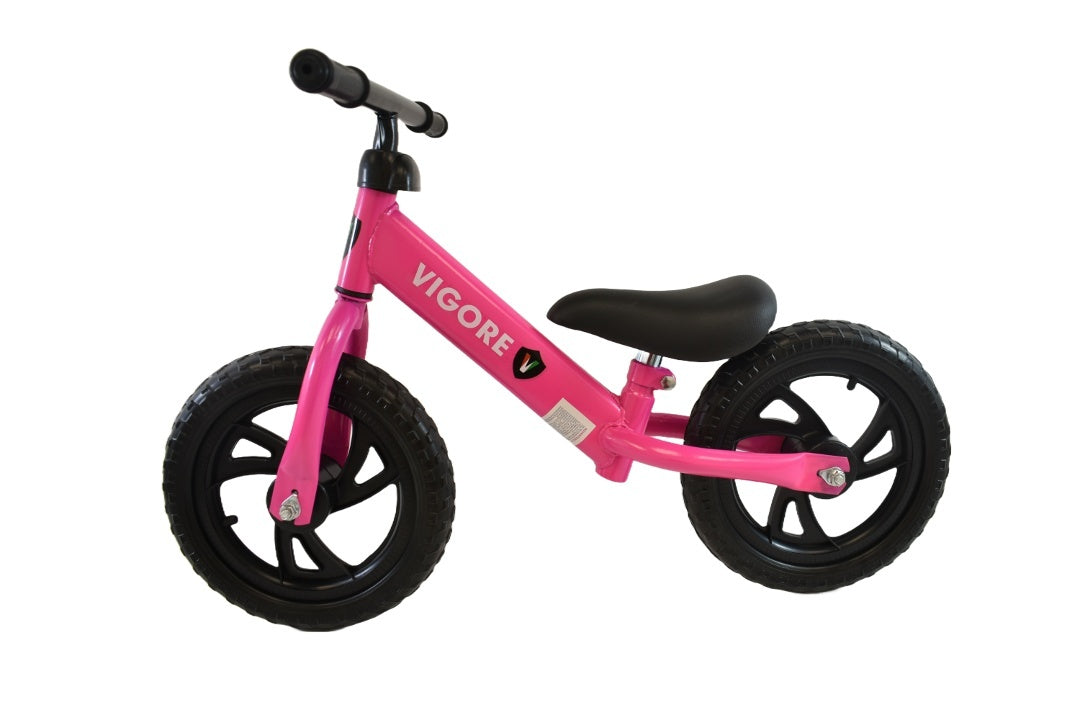 Bicicleta sin pedales Vigore 75x50cm. Fucsia