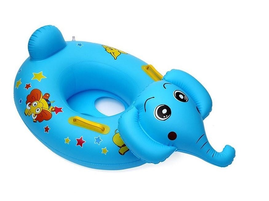 Aro inflable de elefante 68x65cm.