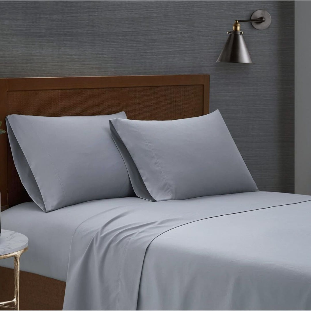 Juego de sábanas 2 plazas. Gris