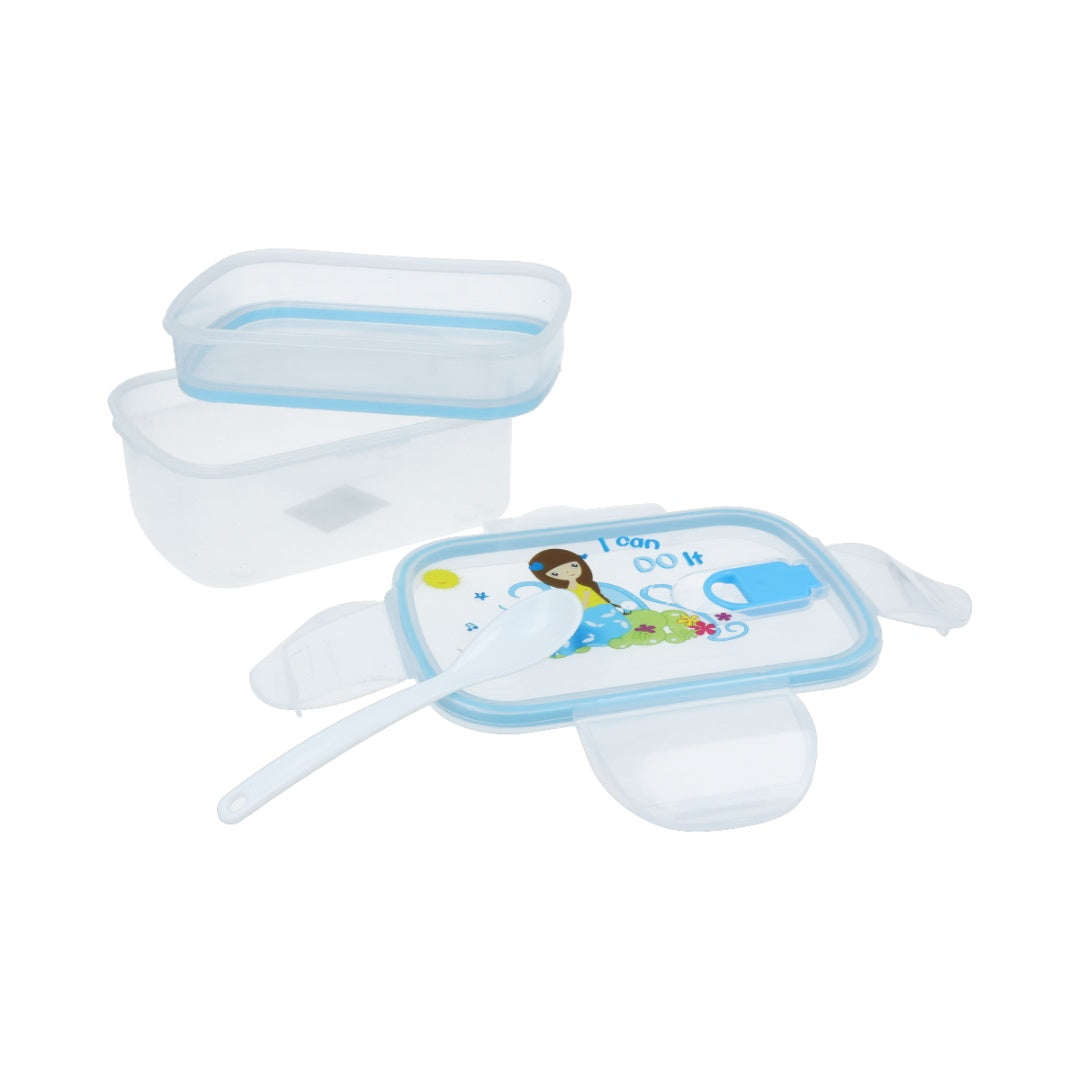 Lonchera infantil dos niveles 12.5 x 8 x 10 cm