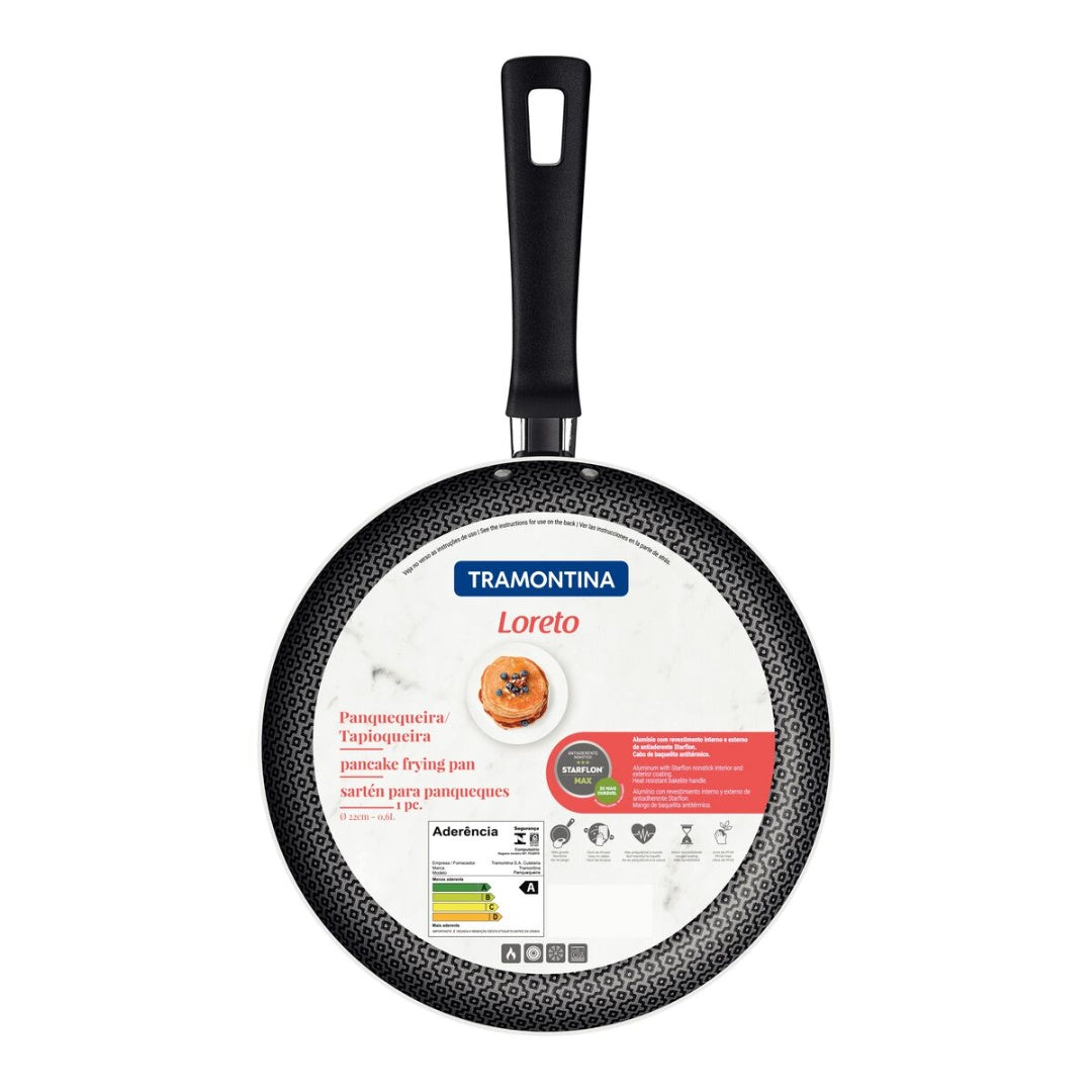 Sarten Tramontina hot cake loreto 22 cm