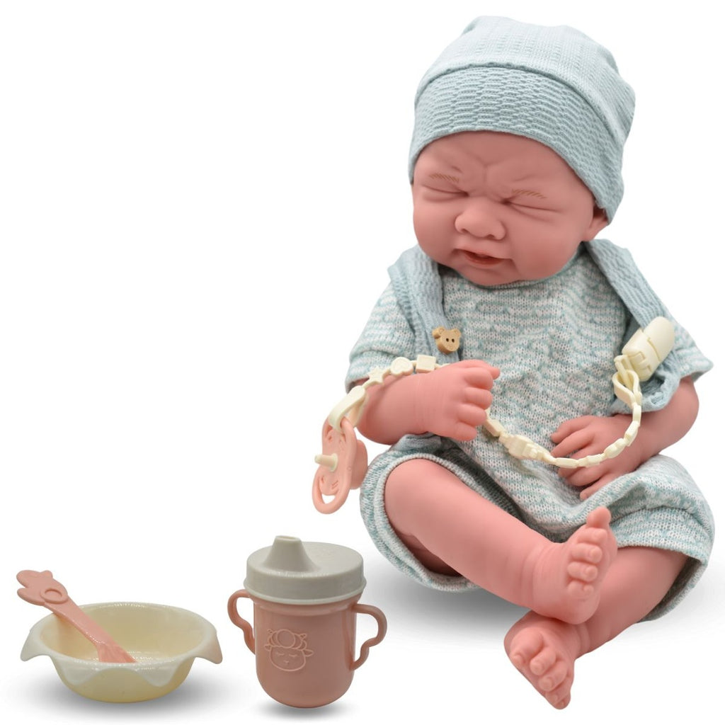 Muñeco bebé de goma realista 36cm