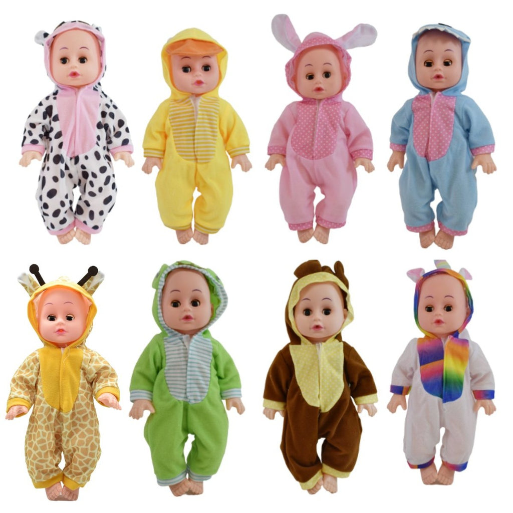 Muñeco en pijamas con 12 sonidos 30cm