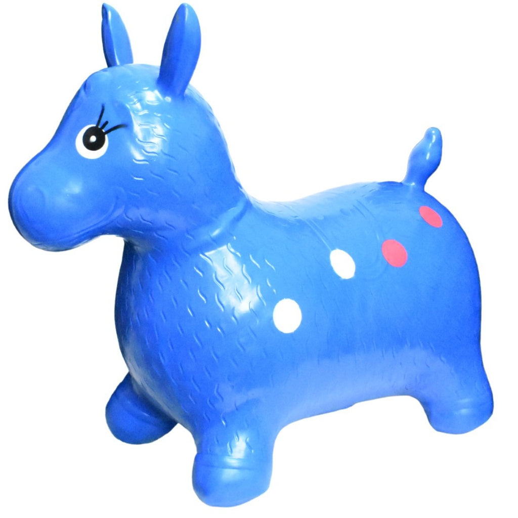 Burrito saltarín inflable de goma 55x45x23cm