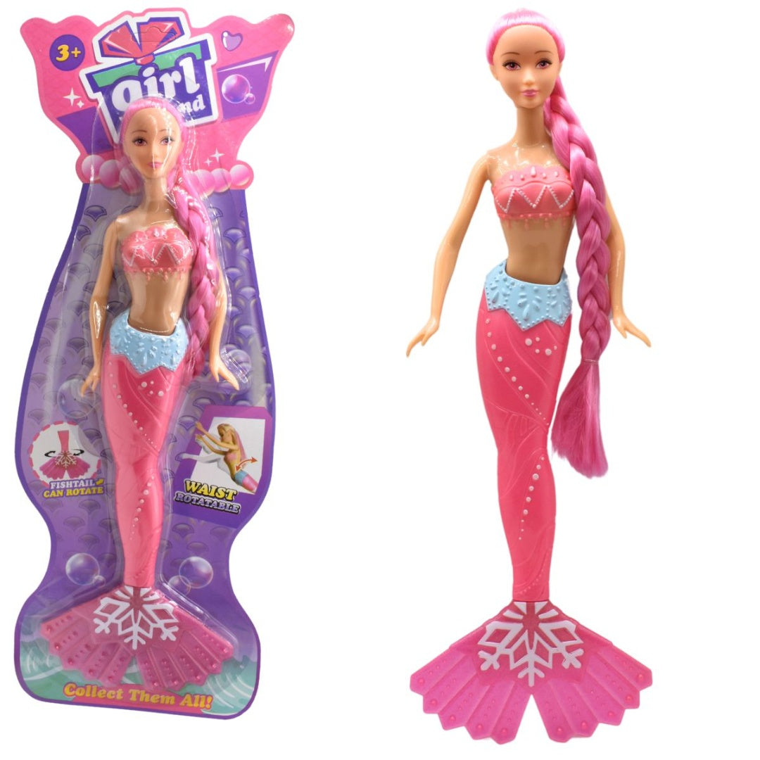 Muñeca sirena 42x15cm