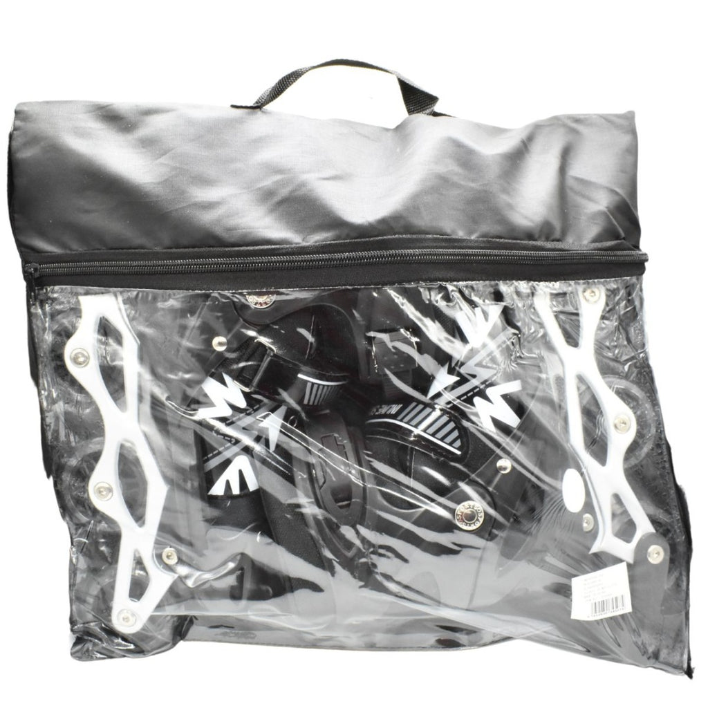 Patines roller ajustables negros 39-43