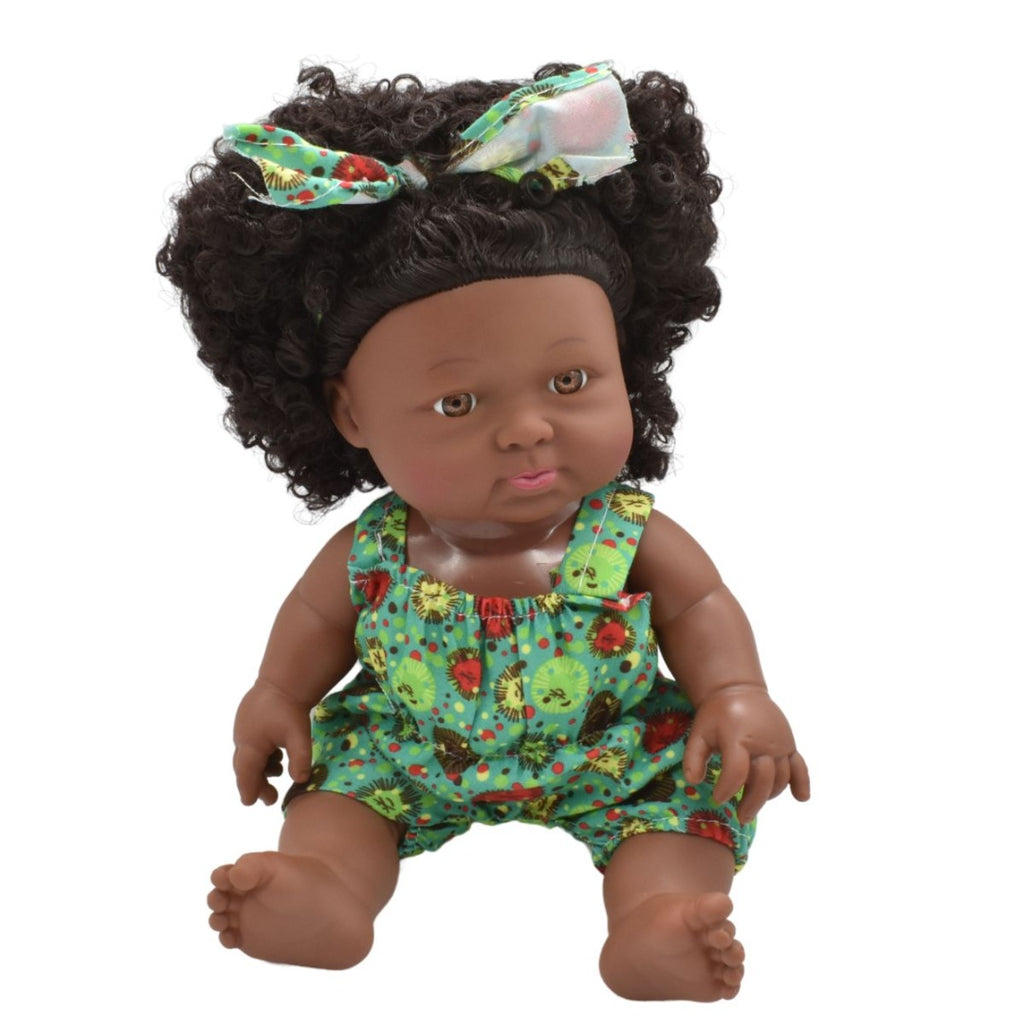 Muñeca de goma con sonido 24cm