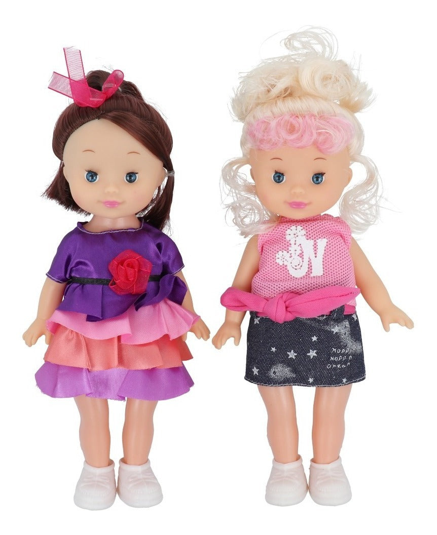 Set de muñecas x 2 - 25cm