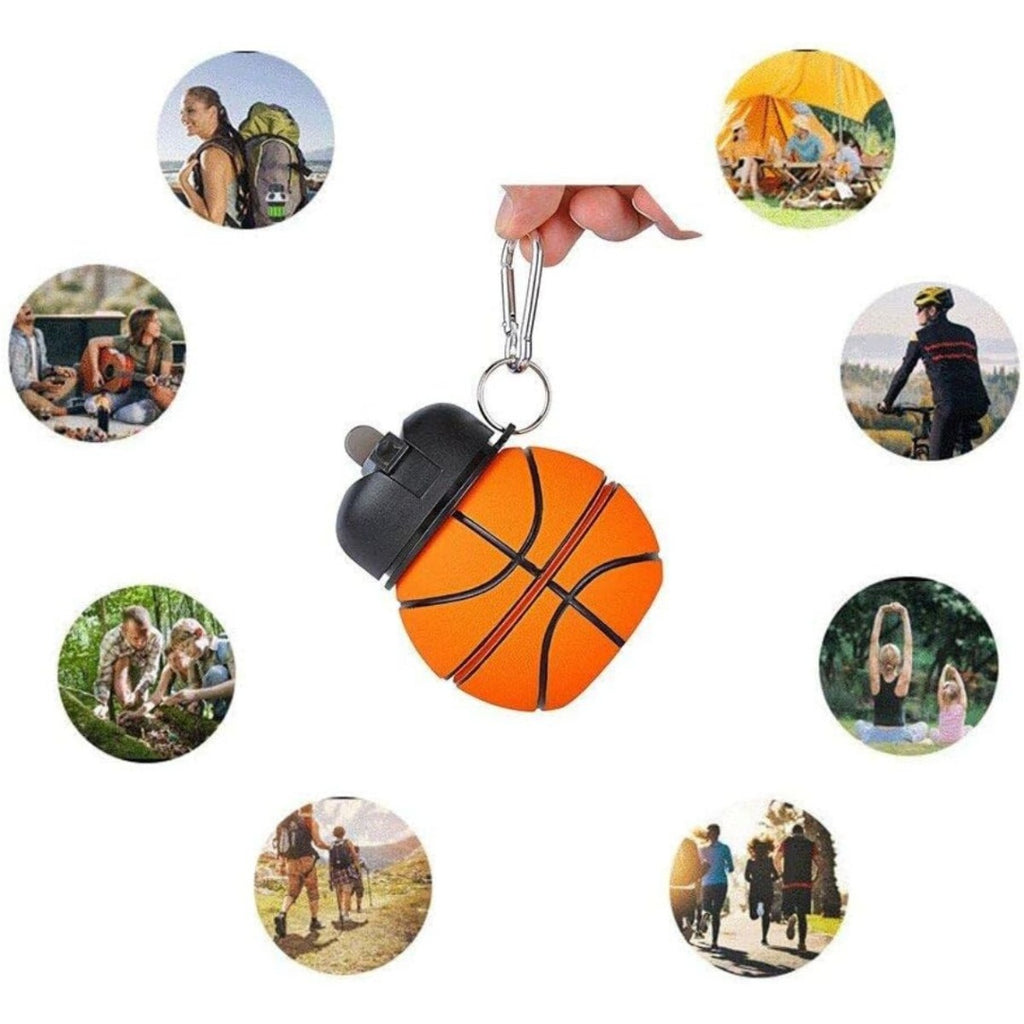 Botella de silicona plegable 10x8.7cm.