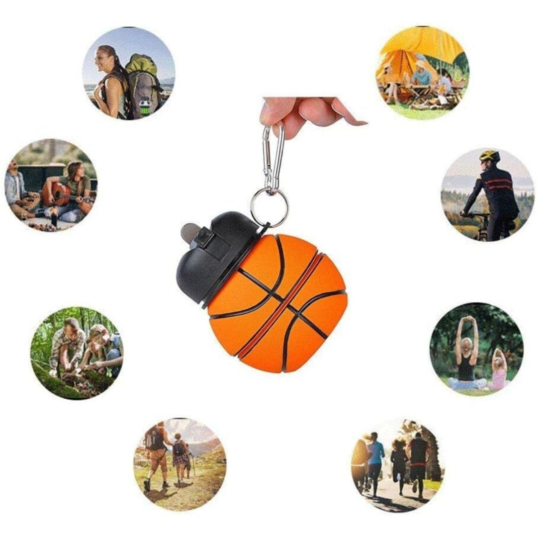 Botella de silicona plegable 10x8.7cm.