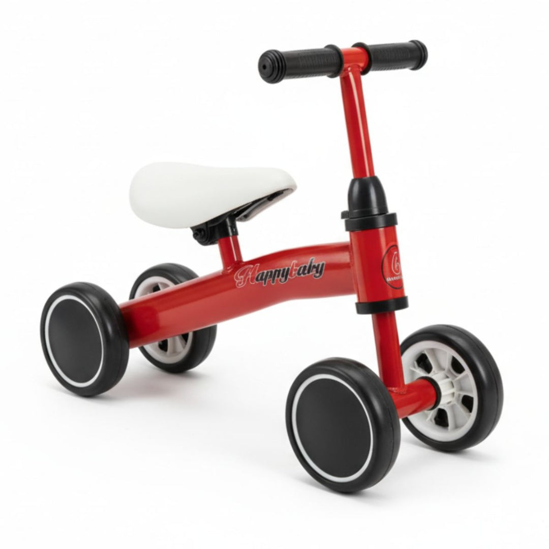 Cuatriciclo infantil sin pedales 52 x 19 x 40 cm. Rojo