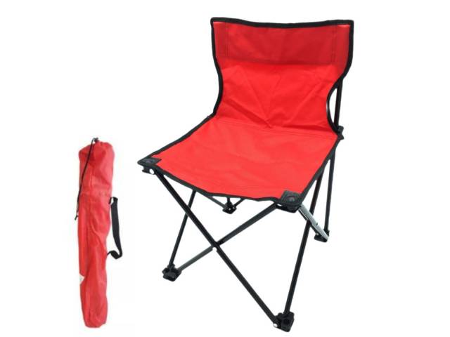 Silla plegable con funda 37 x 36 x 58 cm.